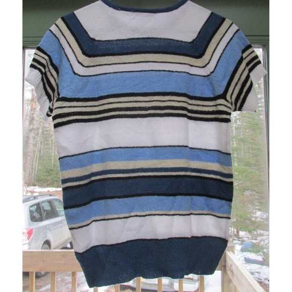 Carolyn Taylor for by Design Essentials Women's Short Sleeve Sweater Size S - Picture 5 of 5